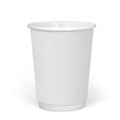 СТАКАНЧИК БУМАЖНЫЙ 2-СЛОЙНЫЙ, БЕЛЫЙ, ThermoCup 